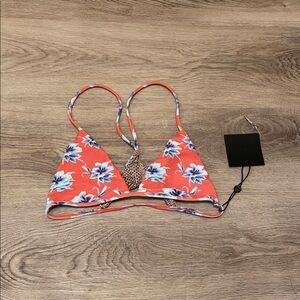 Acacia Vintage Aloha Bikini Shaka Top Medium